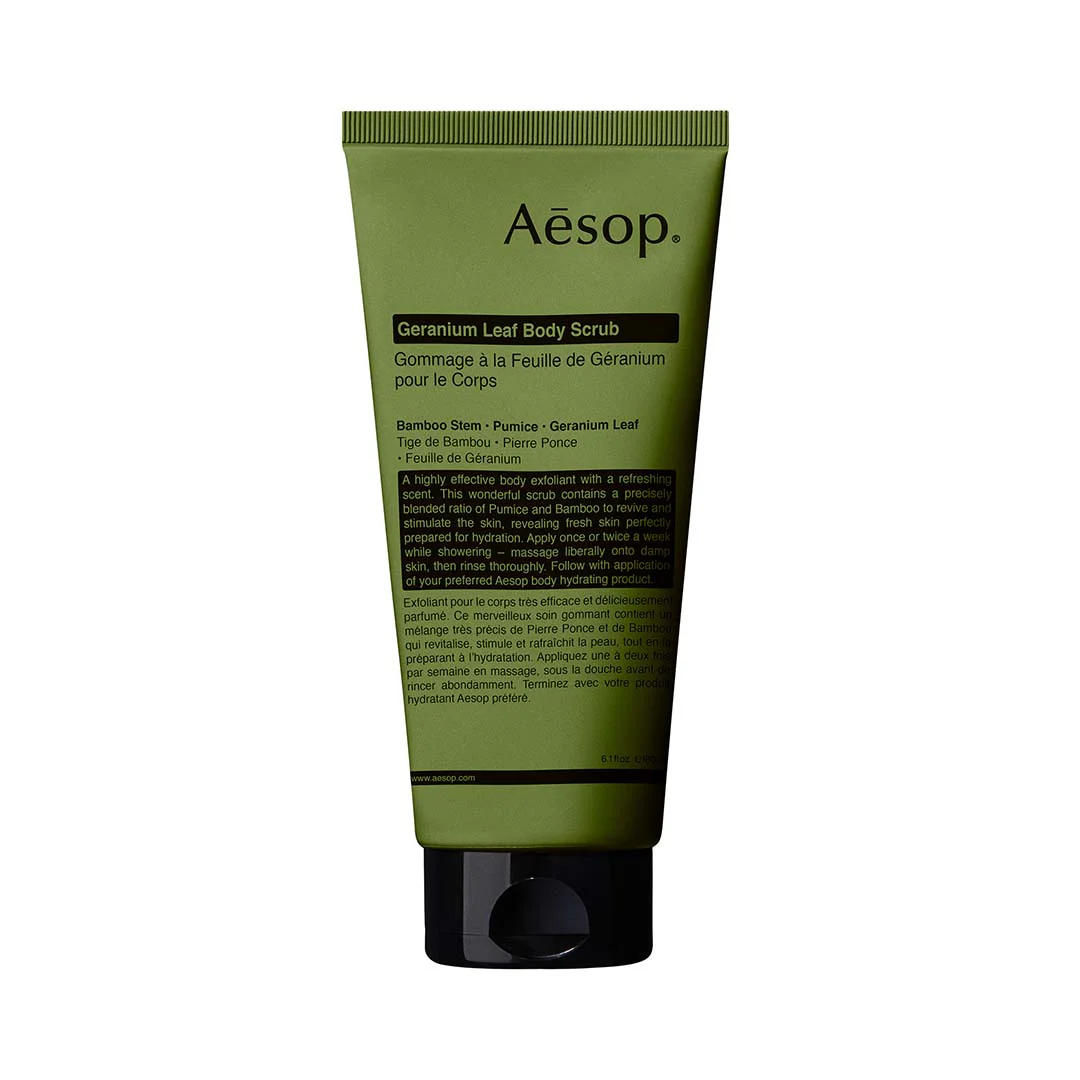 Geranium Leaf Body Scrub