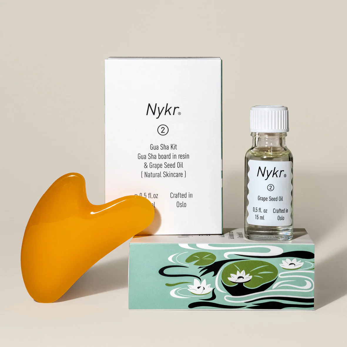 Gua Sha & Druekjerneolje kit - Image 2